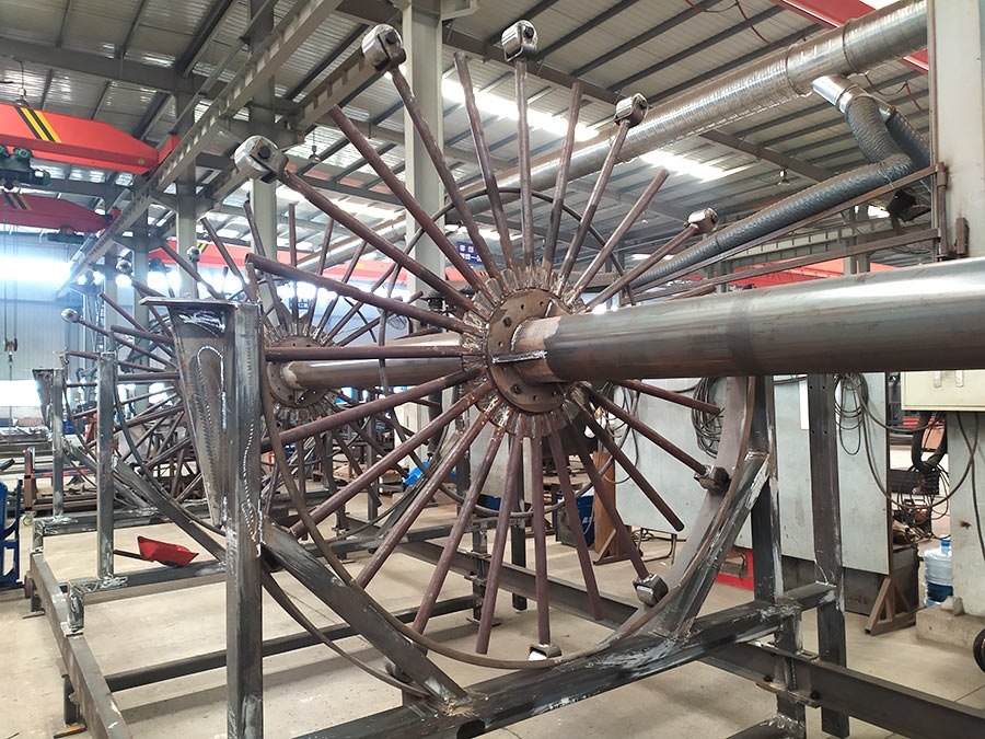 CNC reinforcing cage seam welder